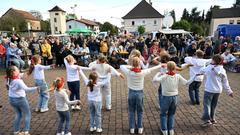 Das Treffpunkt Ü-Wagen-Fest in Gresaubach am 27. September 2024 (Foto: SR/Pasquale D'Angiolillo)