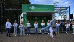 Das Treffpunkt Ü-Wagen-Fest in Gresaubach am 27. September 2024 (Foto: SR/Pasquale D'Angiolillo)