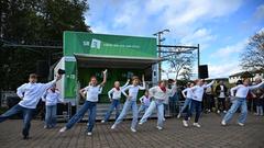 Das Treffpunkt Ü-Wagen-Fest in Gresaubach am 27. September 2024 (Foto: SR/Pasquale D'Angiolillo)