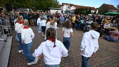 Das Treffpunkt Ü-Wagen-Fest in Gresaubach am 27. September 2024 (Foto: SR/Pasquale D'Angiolillo)