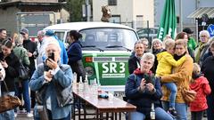 Das Treffpunkt Ü-Wagen-Fest in Gresaubach am 27. September 2024 (Foto: SR/Pasquale D'Angiolillo)