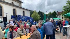 Das Treffpunkt Ü-Wagen-Fest in Alsweiler (Foto: SR/Dorothee Scharner)