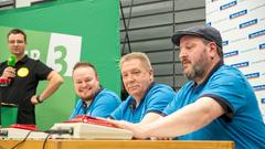 SR 3 Vereinsduell: Die Narren aus Weiskirchen gegen den Schalmeienverein aus Dudweiler (Foto: SR/Pasquale D'Angiolillo)