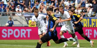 FC Ingolstadt 04 gegen den 1. FC Saarbrücken (am Ball: Calogero Rizzuto) (Foto: IMAGO / Jan Huebner / SR)